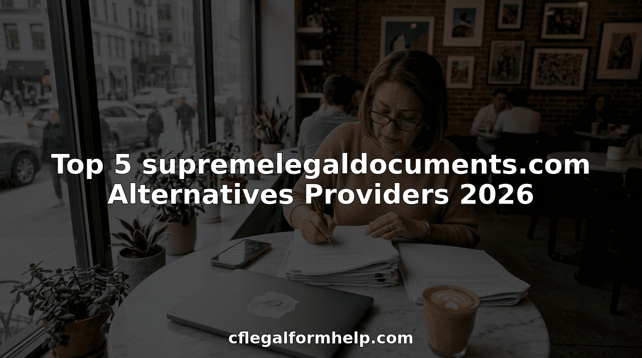 Top 5 supremelegaldocuments.com Alternatives Providers 2026